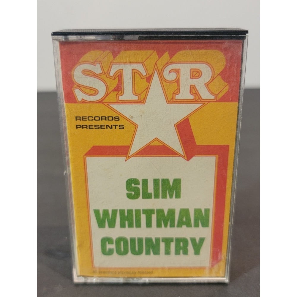 Slim Whitman Country Cassette 1982‎ Star Records